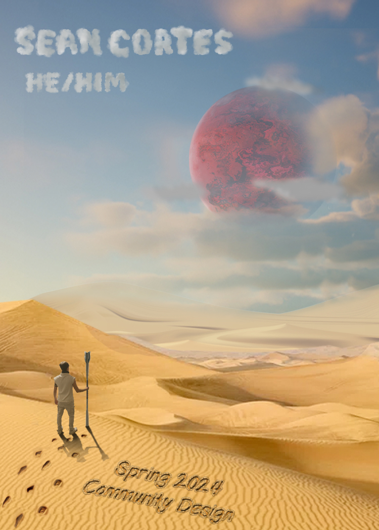 Card for Sean Cortes, Spring 2024, Community Design